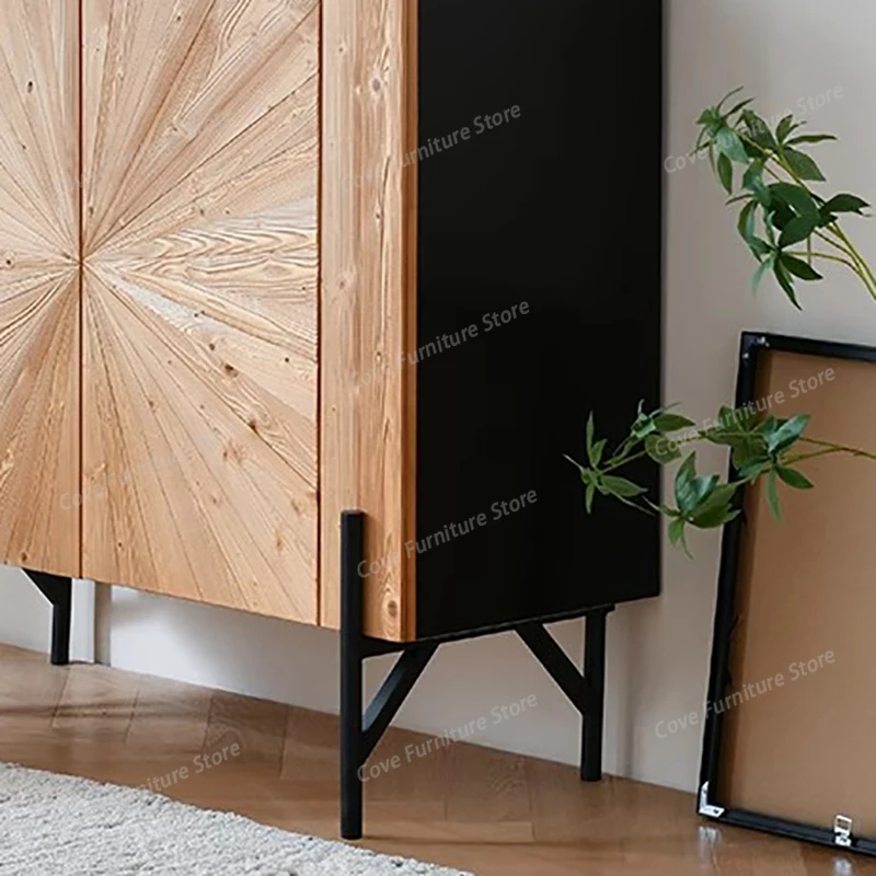 

Wabi Sabi Premium Living Room Cabinets Mid Century Modern Unique Trendy Living Room Cabinets Retro Aesthetic Meuble Furniture