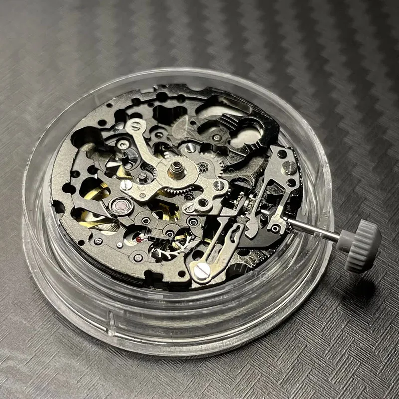 Novo 8n24 japonês relógio mecânico automático movimento 21600 preto relógio peças de reposição alta precisão núcleo
