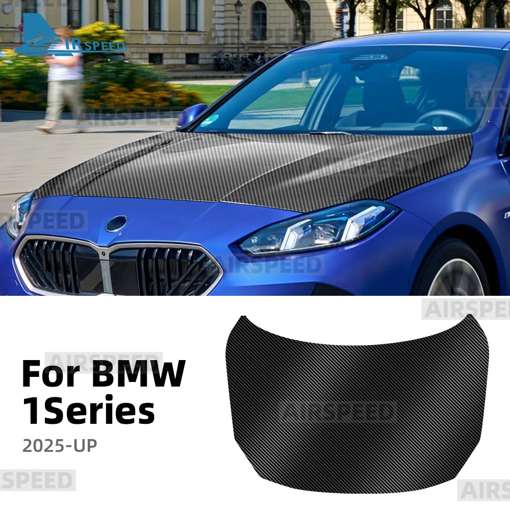 

Для BMW 1 серии F70 2025-up автомобильный капот двигателя Stciker защитная пленка из ТПУ карбоновая текстура внешний комплект против царапин