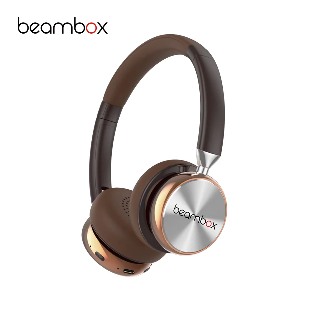 2024 New Retro Design Folded Active Noise Cancelling TWS Over-Ear Wireless Headset LED Battery Indicator Waterproof DT11