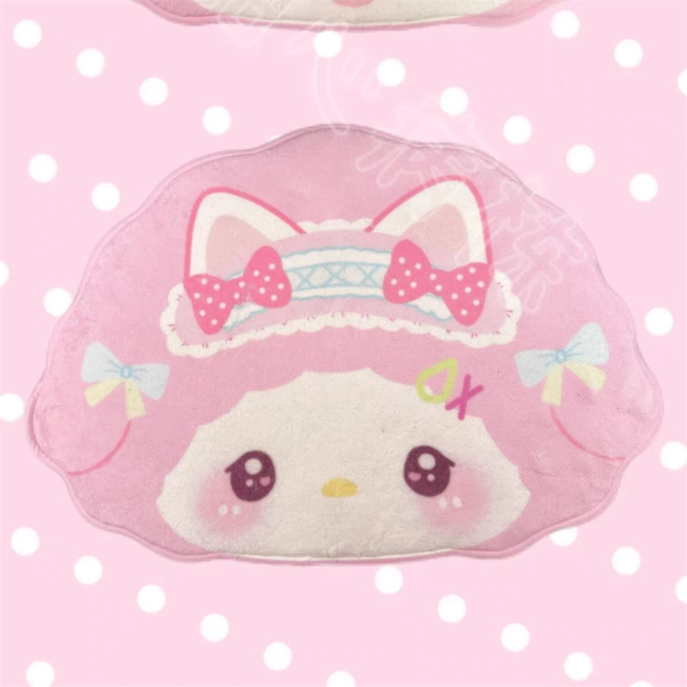 Cute Cartoon Lamb Carpet Bedside Bedroom Soft Cute Children's Room Non-Slip Plush Mat Pink Floor Mat Home Decoration