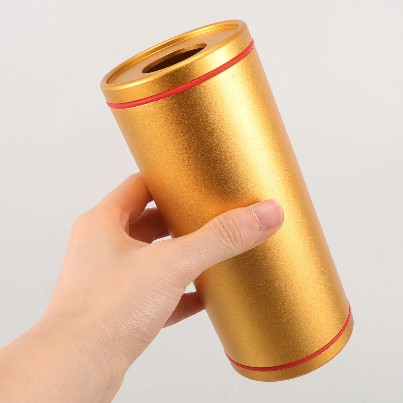 

Multifunctional Aluminum Alloy Car Tissue Holder Cup Easy Installation Stylish Round Design for Vehicle Interior