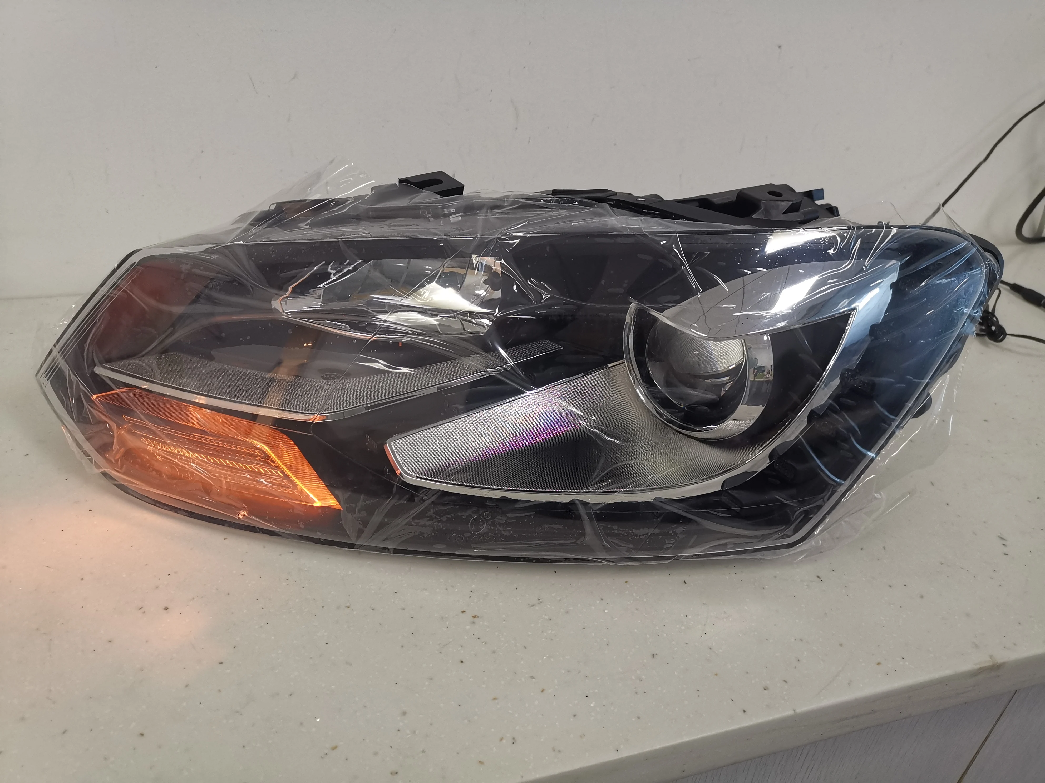 لـ V-W POLO 2010-2015 تحديث إلى Polo 2016 GTI رائجة البيع مصباح أمامي LED متتابع