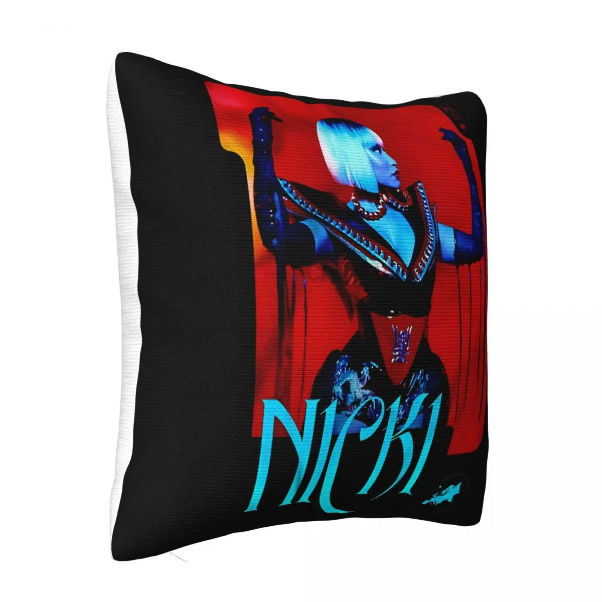 Nicki Minaj Nickihndrxx Unisex Womens Middle Aged Middle Aged Design Solid Color Mens Better Humour Normal Pillow Case