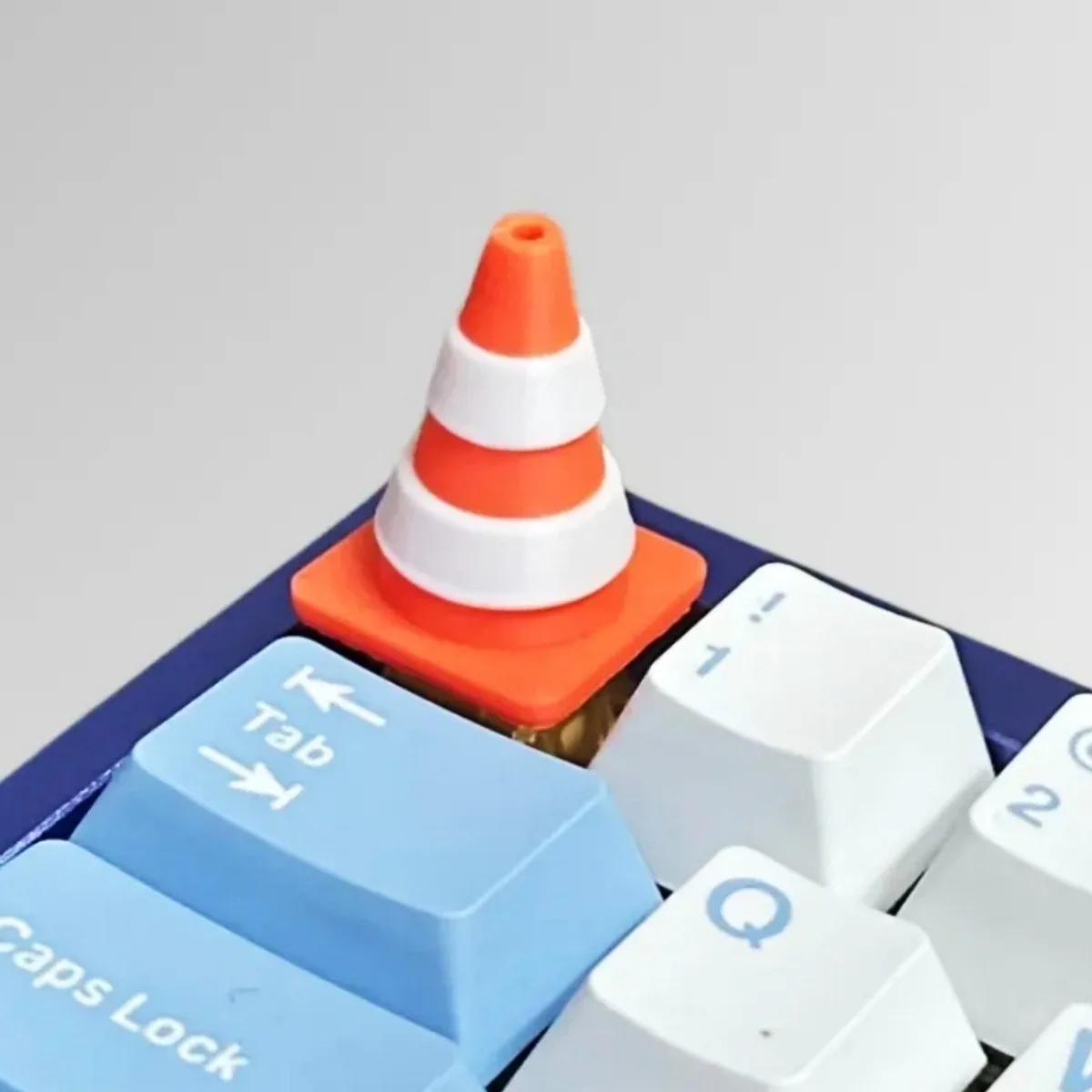 Ice Cream Cone Keycaps Kawaii OEM R4 Height Key Caps For Mechanical Keyboard ESC Keycap Cross Axis PC Accessories Gift