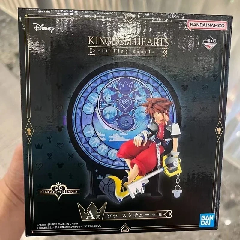 Kingdom Hearts Original Bandai Ichiban Kuji Sola corazón a corazón figura de Anime en caja modelo coleccionable estatua regalos para niños Stock