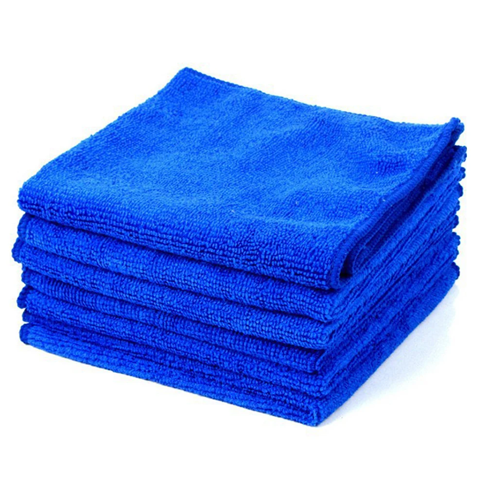 

4pcs Thickened Microfiber Car Wash Towels Durable Cleaning Cloth Scratch-Free Drying Cloth For Car Truck Boat Rv Polishing Dust