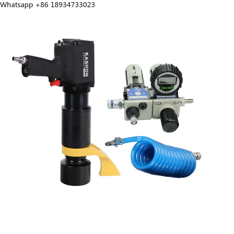 KSPW-10SS 1000Nm Straight Type Digital 3/4 Inch Drive air Pneumatic Torque  Torque Wrench
