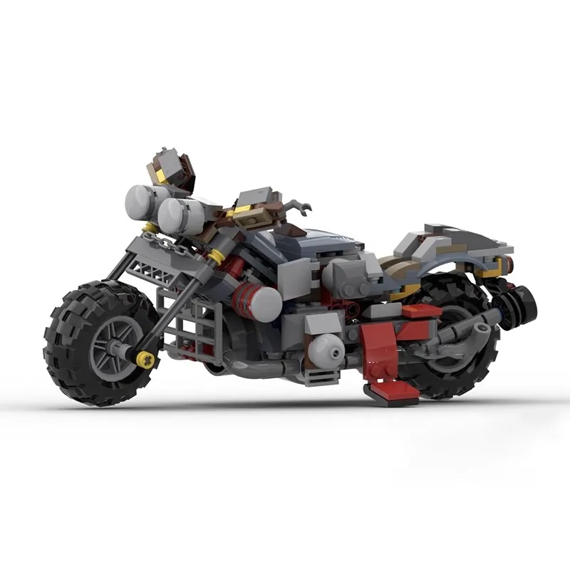 MOC Technical Car Doomsday Motorcycle Conversion Super Cool Muscle Bike Supercar Sets Building Blocks Kid Toys Christmas Gift