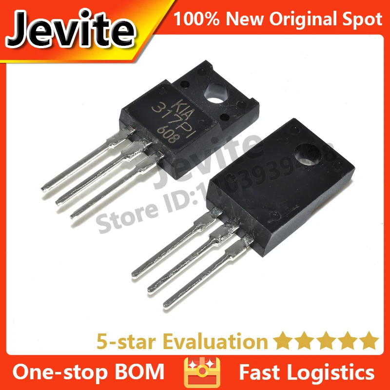 

Jevite 100% New Original electronics Controller 10-50 units/lote KIA317PI-U/P TO-220 40V 1.5A regulator