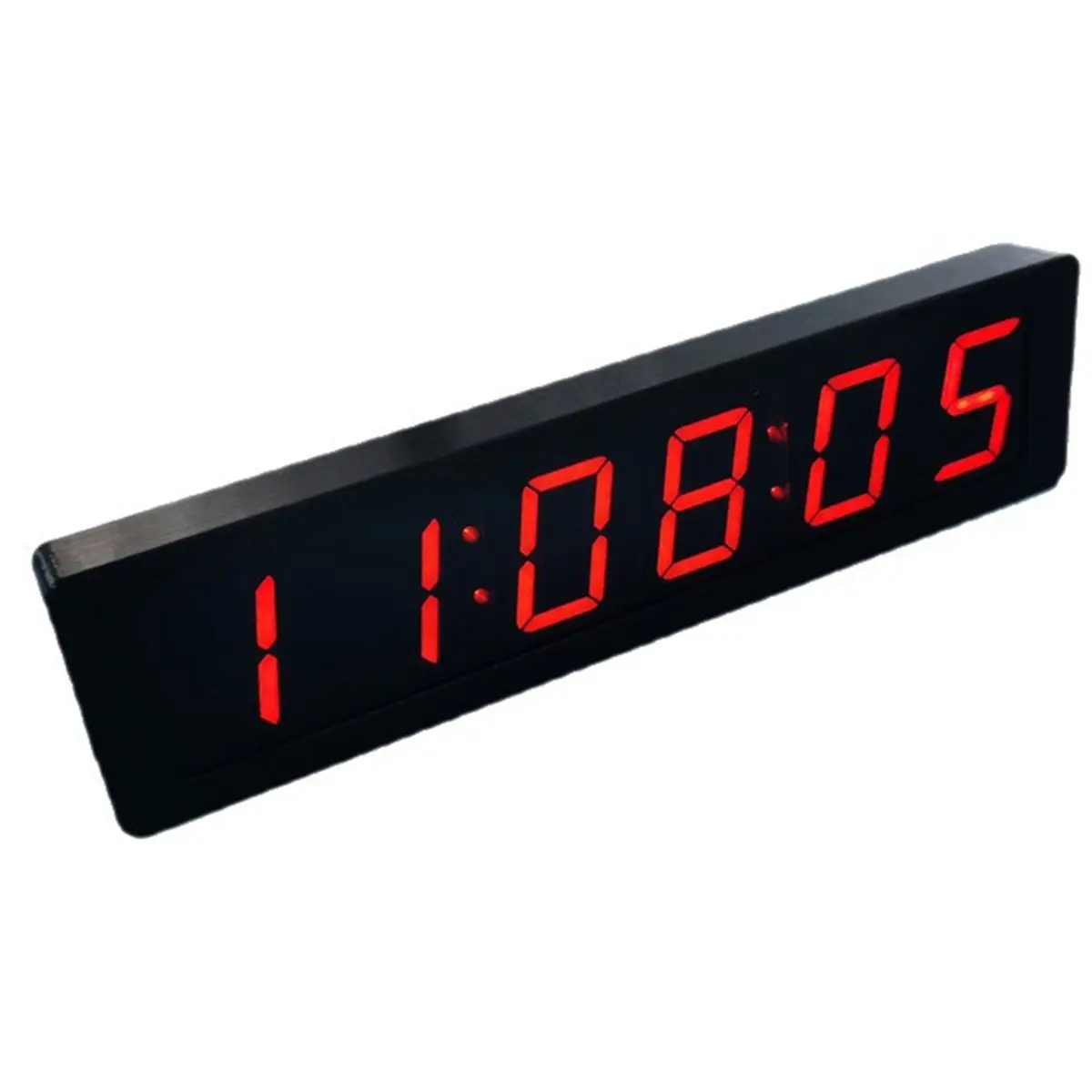 LNHF GPS Clock with Satellite Timing, 1.2 Inch Digital Alarm Clock, Night Light Time & Temp Display, Type-C USB Powered
