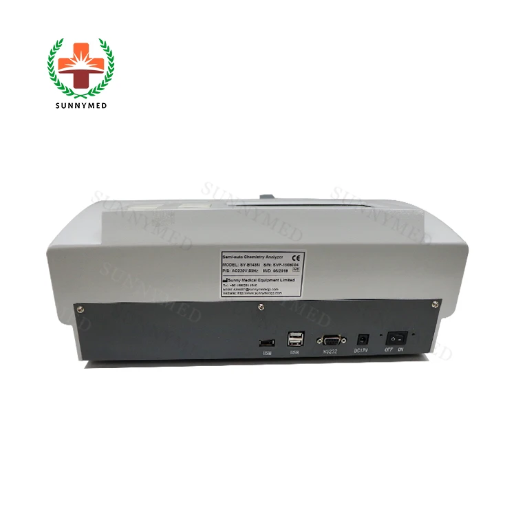 SY-B143N hospital blood automatic chemistry Analyzers bio chemistry analyzer