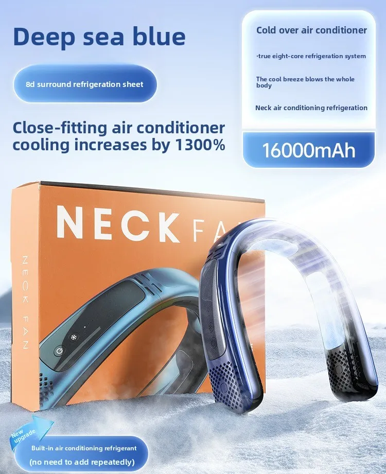 2025 새로운 교수형 팬 에어컨 냉각 모델 휴대용 자동 미니 USB 충전