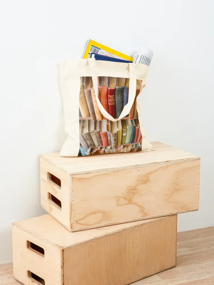 حقيبة حمل المكتبة الملونة حقيبة نسائية حقائب بيئية حقيبة تسوق قابلة لإعادة الاستخدام حقائب قماشية #4