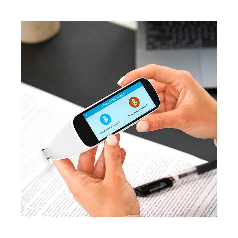 Portable AI Translator Pen 112 Language Scan & Translate Support Wifi Education OCR Scanner Made of Durable Plastic