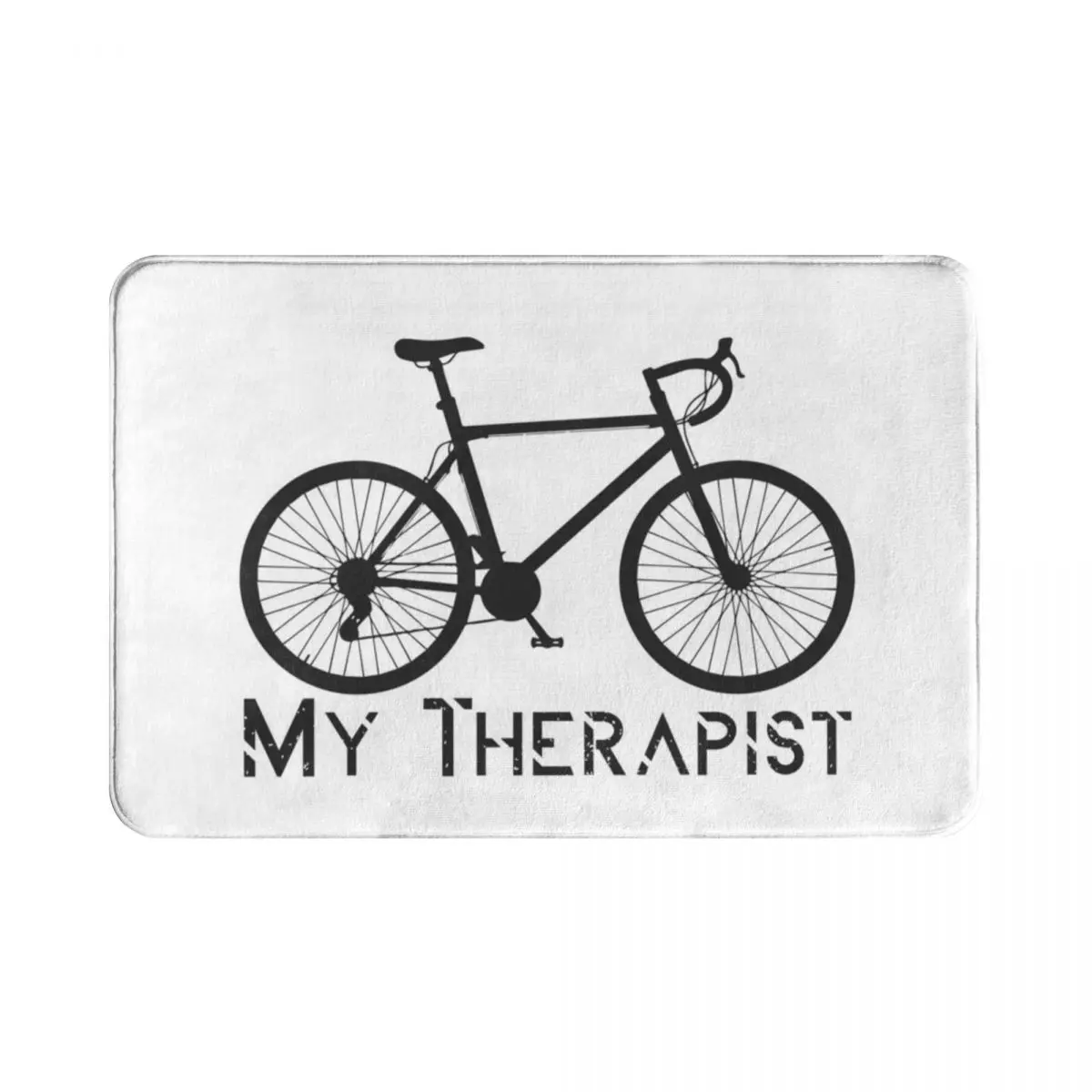 MY THE Bicycle Doormat Rug carpet Mat Footpad Polyester Non-slip durable Entrance Kitchen Bedroom balcony toilet Living Room