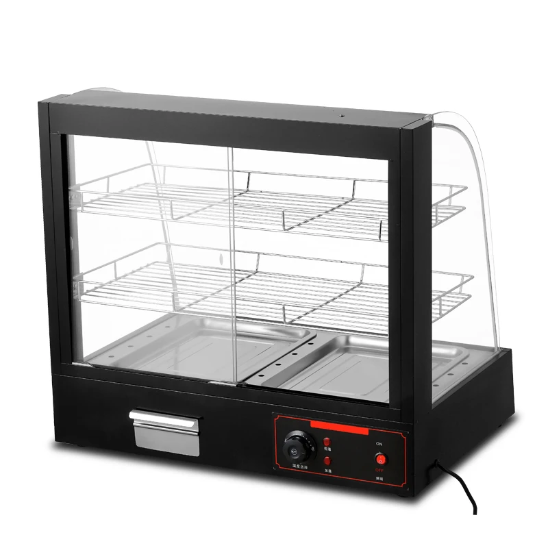 

Cooked food cabinet insulation cabinet, commercial heating incubator food display cabinet