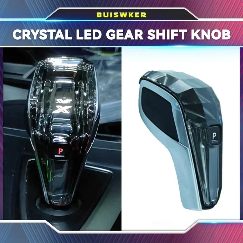 Crystal Gear Shift Knob Rod for BMW G20 G21 iX3 G08 X3 G01 X6 G06 X7 G07 X5 G05 Gear Handle