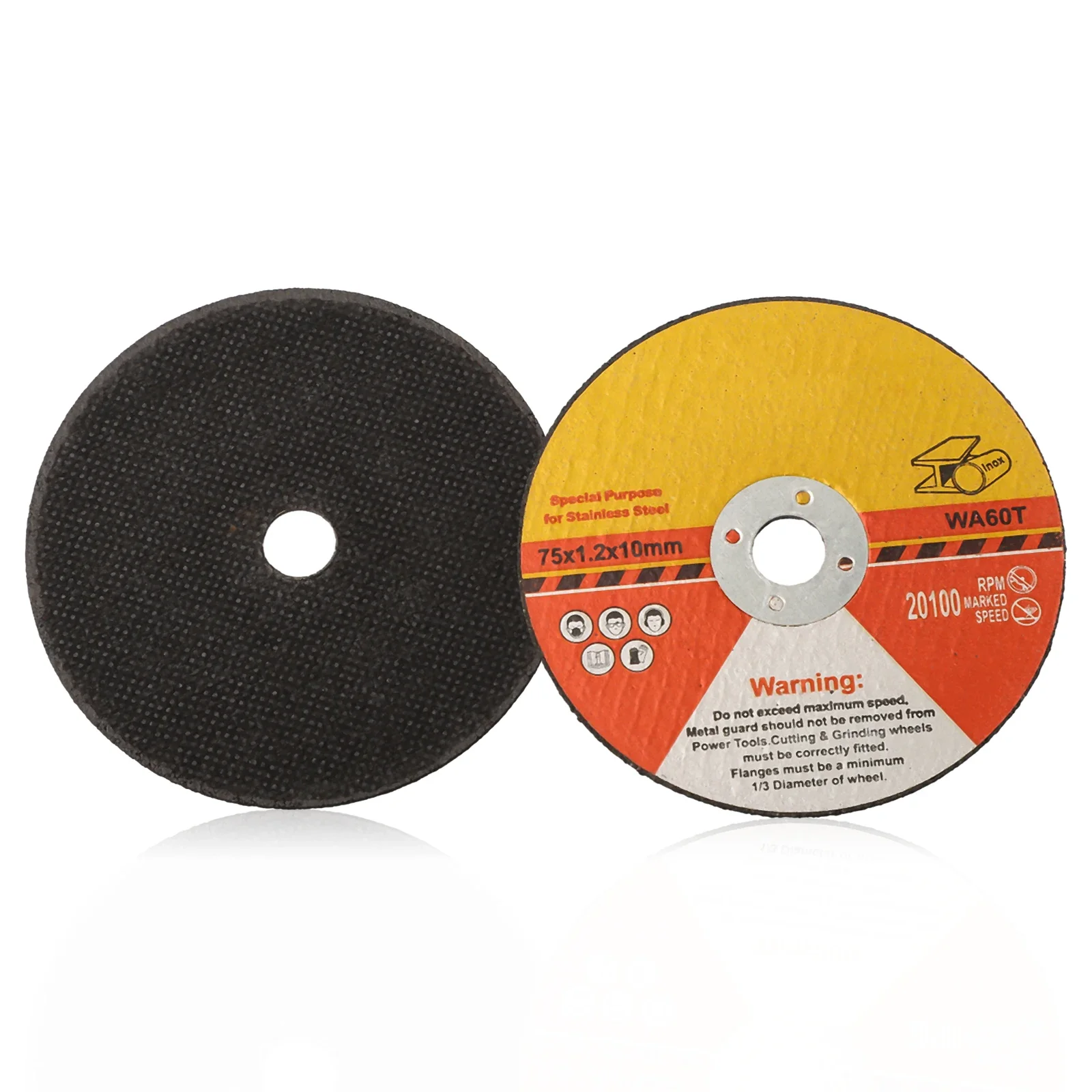 Grinding Wheel Saw Blade Power Tool Accessories Ultra-thin 10mm Bore 15pcs Fiber Reinforced Resin High Quality