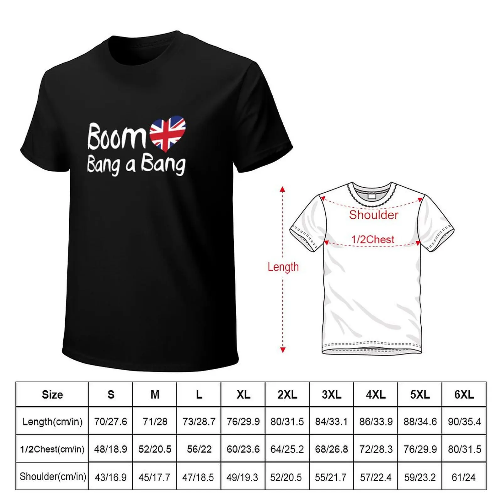 Boom Bang a Bang T-Shirt Holiday All Match T-Shirt