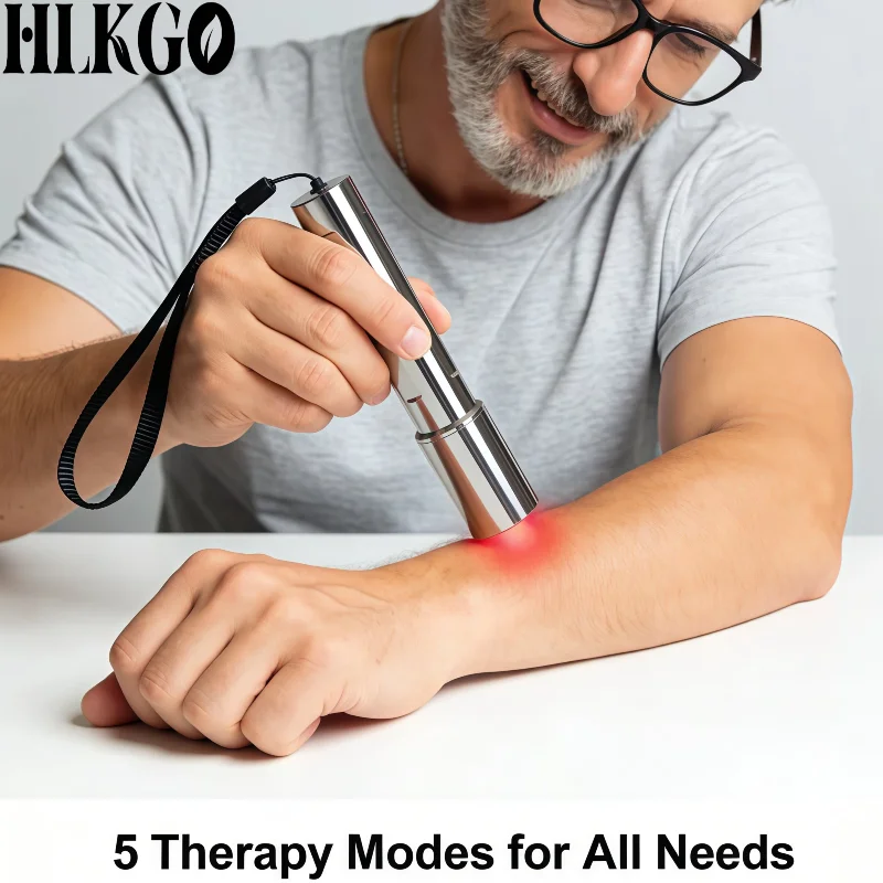 Professional 940nm Near Infrared 5 Wavelengths Red Light, Deep Tissue Pain Relief Physical Treatment Device Home Use