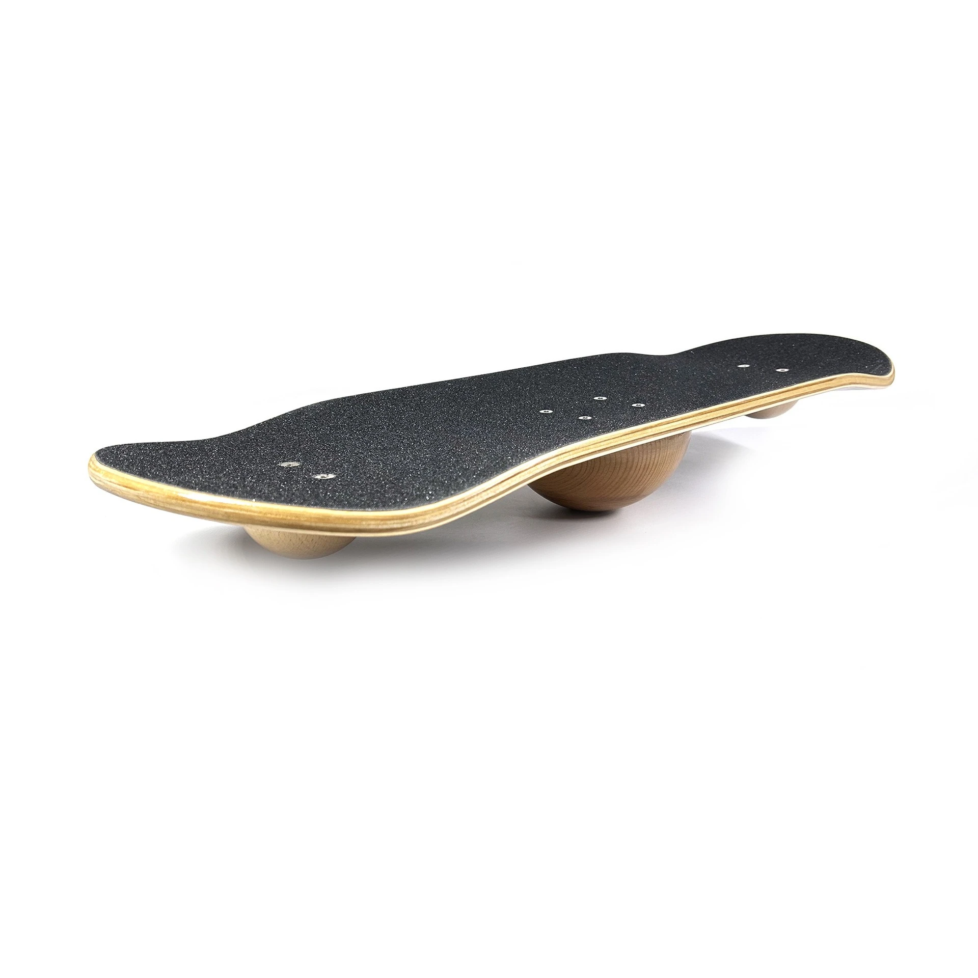 Wooden Balance Board for Core Training, Surfing & Snowboarding Practice