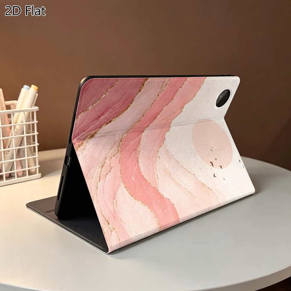 Minimalist Pink Abstract For Lenovo Xiaoxin Pad Pro Tab K11 K10 Y900 3rd Y700 P11 P12 11.5 12.7 8.8 Inch Tablet Case Gift