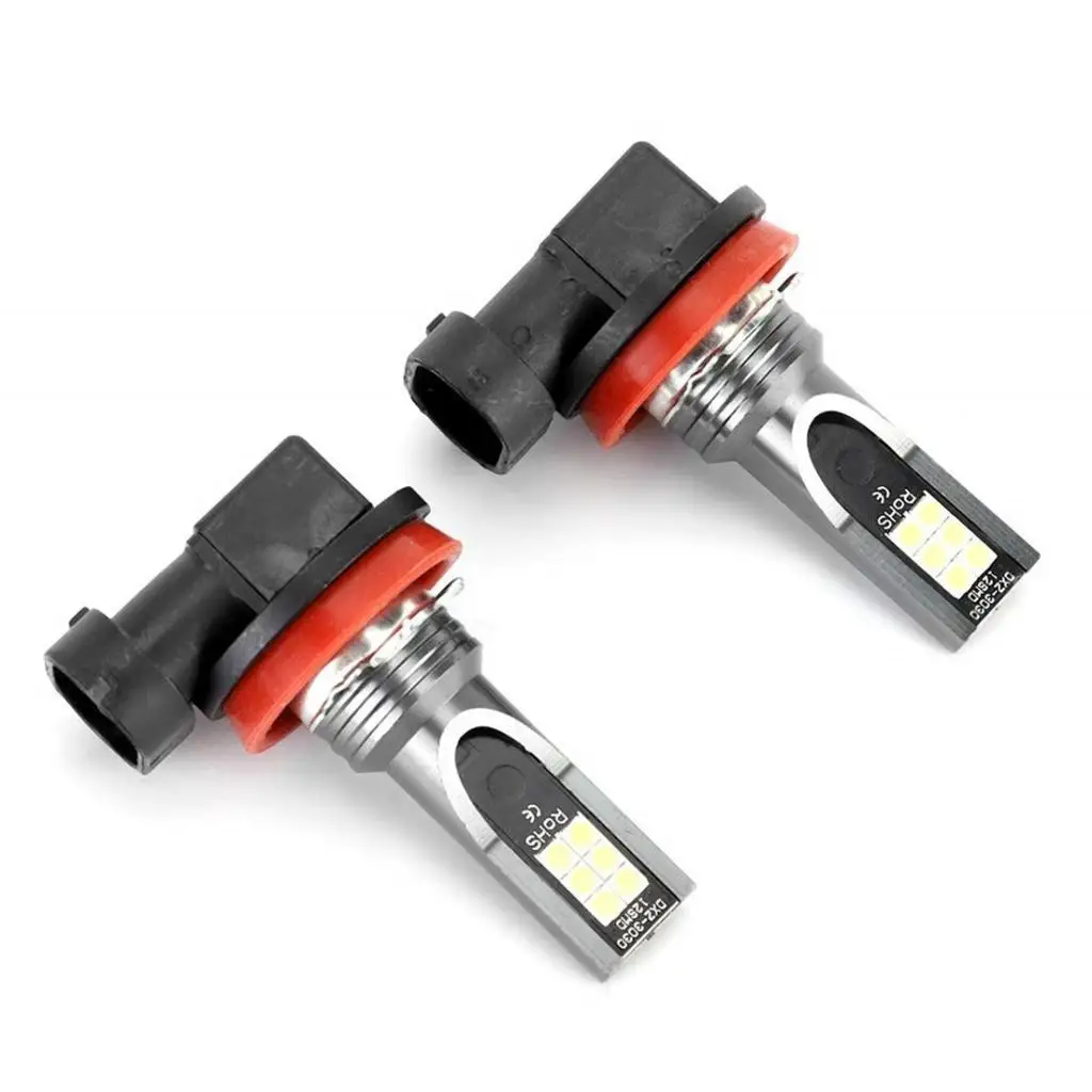 Car LED Headlight High Focusing Bulb Energy Saving Aluminum Alloy Fog Light for Night Road Safety