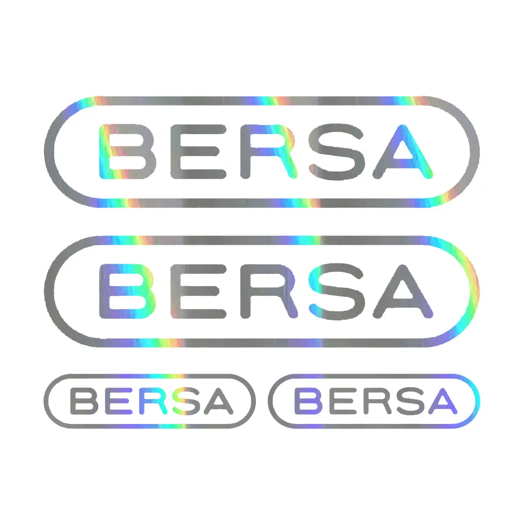 4 pegatinas de vinilo para caja de herramientas Bersa Firearms