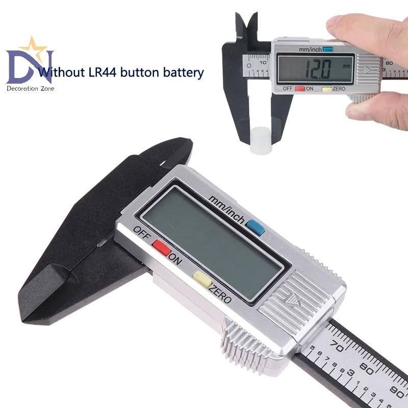 Micrometer Measuring Tool Digital Ruler 150mm Electronic Digital Caliper Carbon Fiber Dial Vernier Caliper Gauge