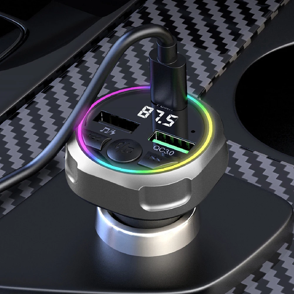 3.1A الناتج الحالي تكنولوجيا إلغاء الصدى تكنولوجيا الصوت المتقدمة شاحن سيارة شاحن قمع الضوضاء #3