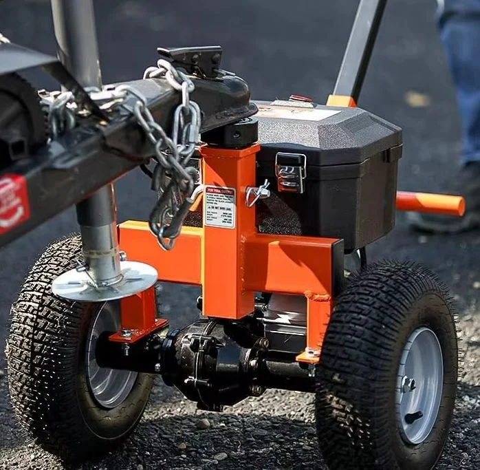 Электрическая тележка для прицепа 2000 кг, прицеп 24 В/48 В, 500 Вт, 9 Ач, 2-дюймовое крепление для прицепа с шариками, для кемпера, кафе, прицепа для лодок