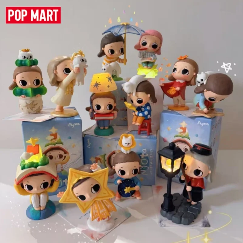

POP MART Nyota We Are All Stars Series Blind Box Guess Bag Desktop Decoration Blind Bag Toys Anime Figure Cute Model Gift Girl