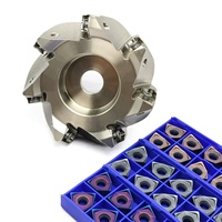 MFWN Milling Head MFWN90 50mm 63mm 80mm 100mm heavy cutting milling cutter disk with WNMU 080608EN-GM blades LD985 LD5520 LD8520