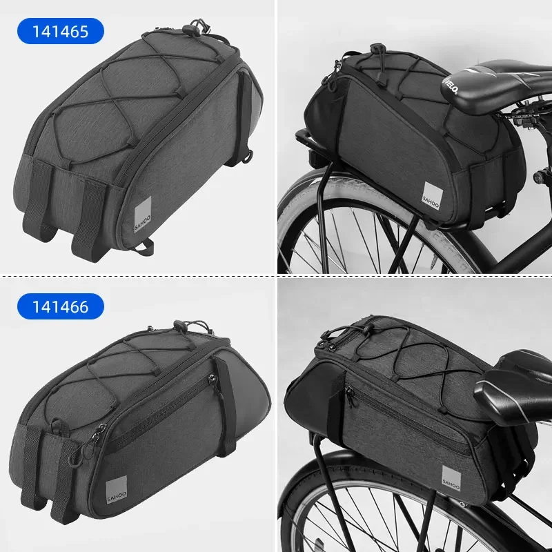 Sahoo Cycling Trunk Bag 5L / 7L Bicycle Luggage Carrier Pannier MTB Essentials Carryings Storage Hand Carry W/ Shoulder Strap