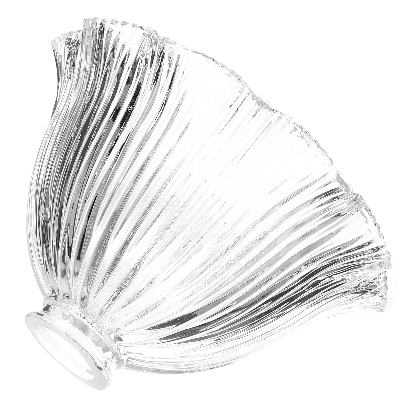 

Vintage Transparent Glass Lamp Shade for Pendant Light Softens Light Easy Install Eye Catching Lamp Shade