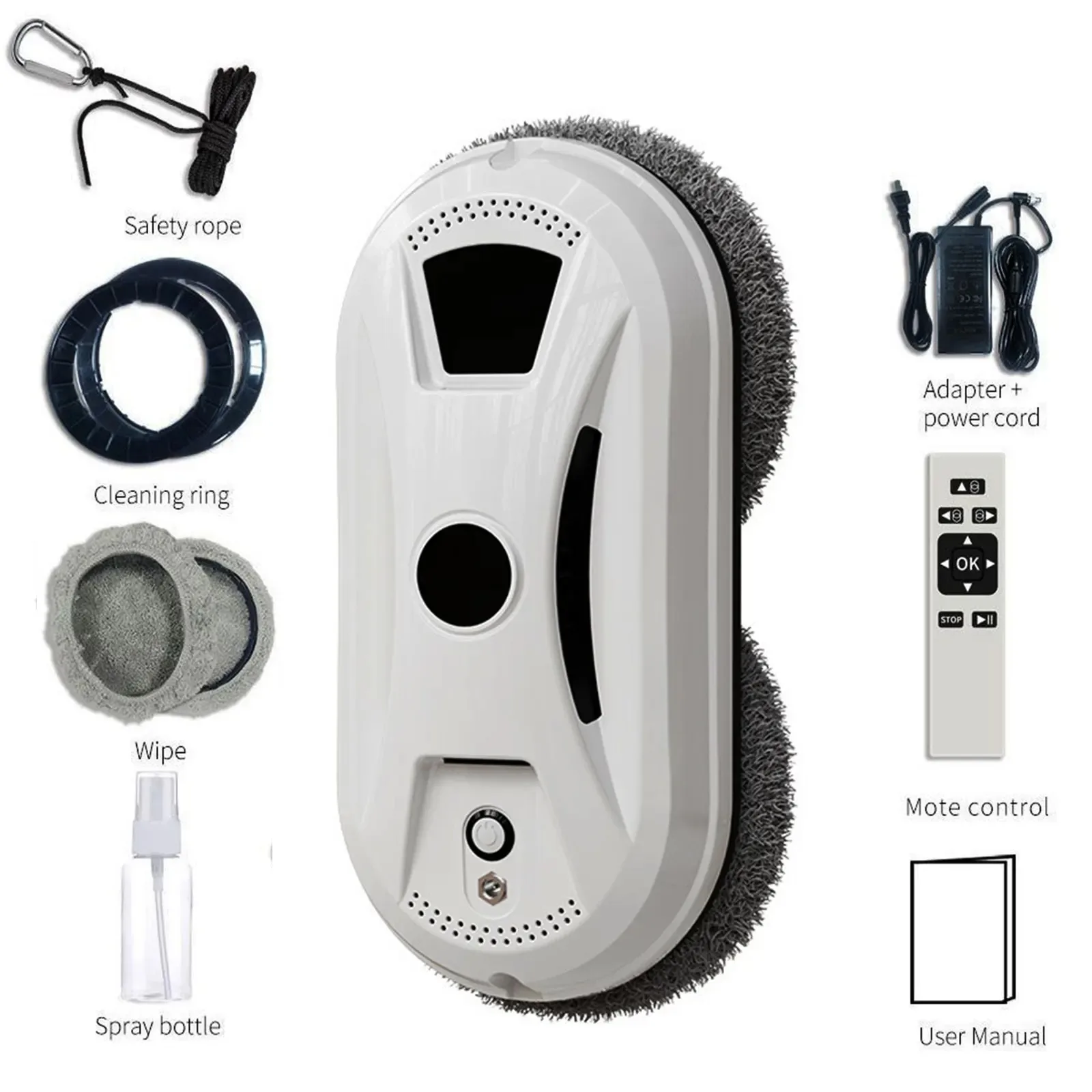 

Electric Magnetic Window Cleaner Vacuum Cleaner Window Cleaning Glass Electric Window Cleaner Blackout Protection