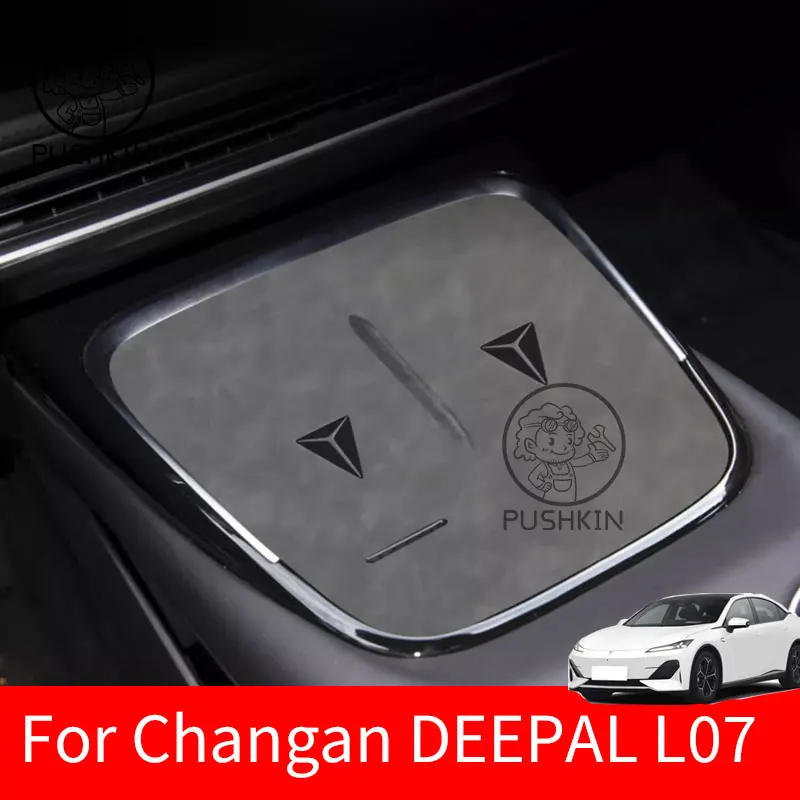 

For Changan DEEPAL L07 2025 2026 Car Door Slot Pad Water Coaster Storage Box Non-slip Mat Interior Decoration Protect