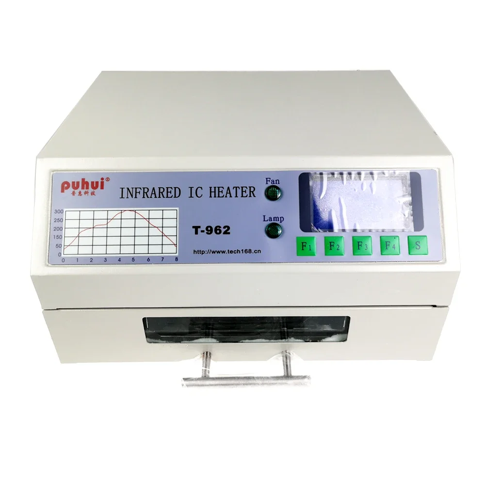 

For T-962 Infrared IC Heater with smoke channel T962 Desktop Reflow Solder BGA SMD SMT Rework Station T 962