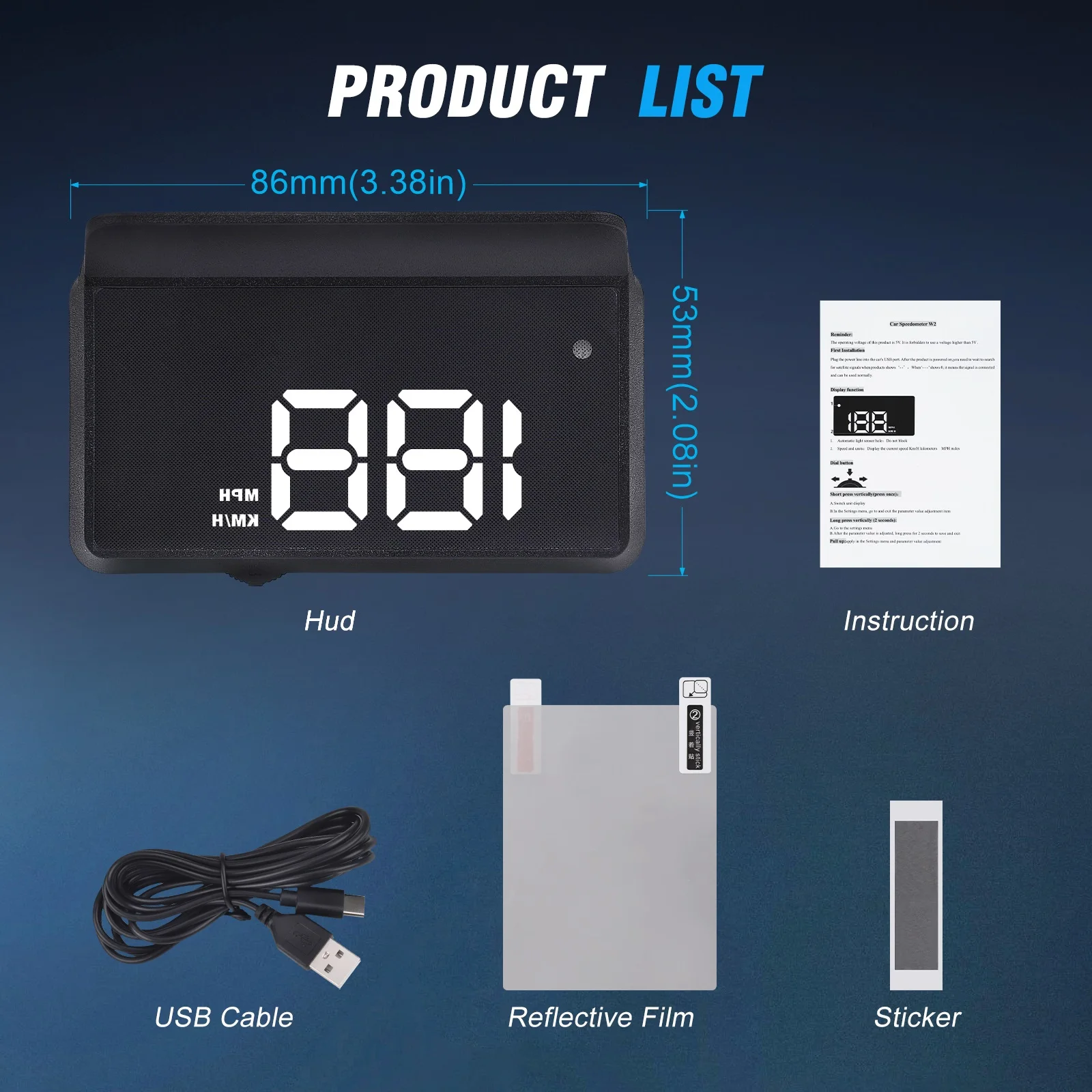 Cnspeed W2 White Re…