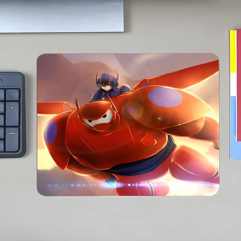 Anime Game B-Big H-Hero MINISO Mouse Pad Anime Game Mouse Pad High Quality Small Desk Pad Rubber Laptop Desk Pad