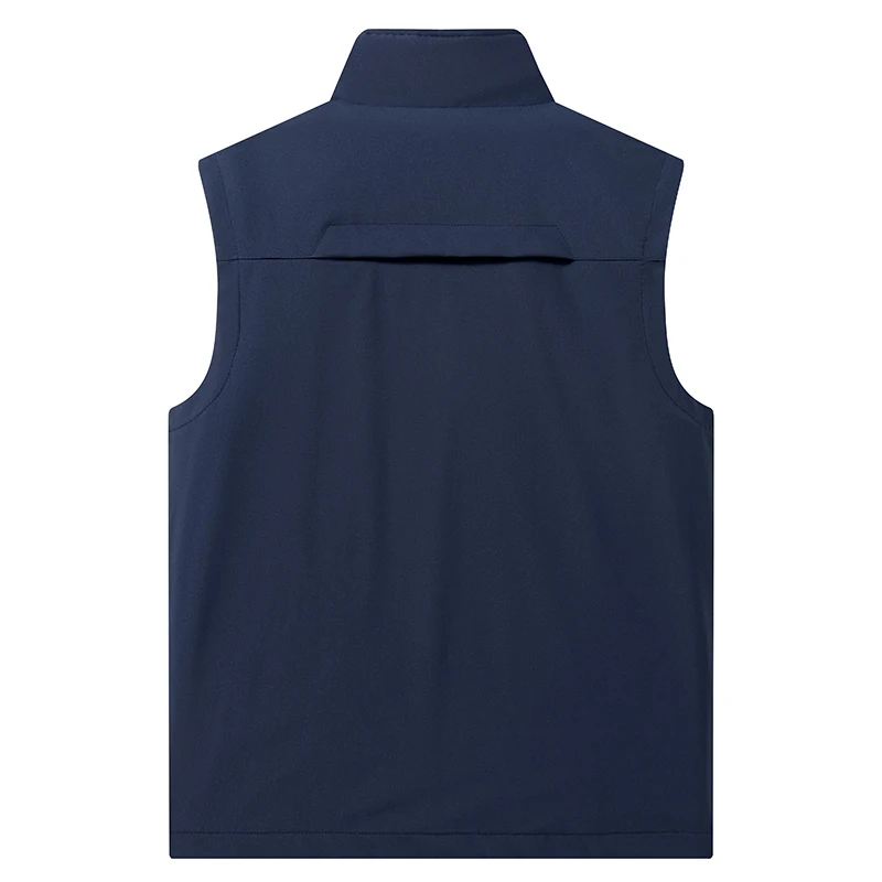 New Men Spring Vest Outdoor Tactical Men's Sleeveless Waistcoat Multiple Pockets Plus Size Male Fishing Vest Outwear