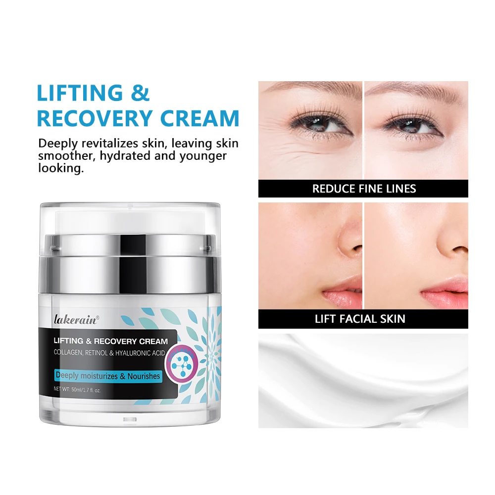 Anti Aging Neck and Decollete Face Moisturizer Collagen Cream Day Night Face Cream Simply Moisturizing Vital Lifting Recovery