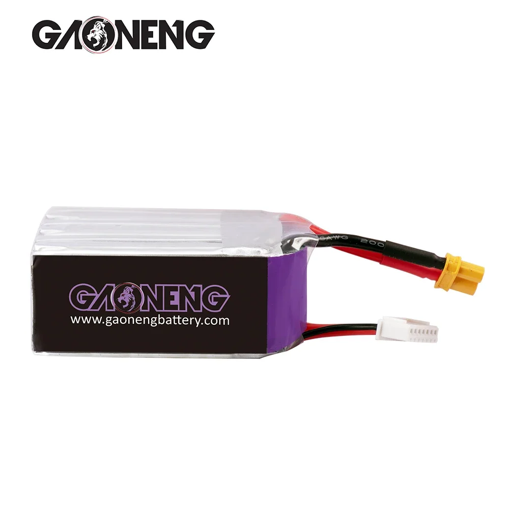 High Energy GNB 1100mAh 22.8V 6S 60C HV Lipo Battery XT30 XT60 Plug for FPV Racing Drone Long Life Battery