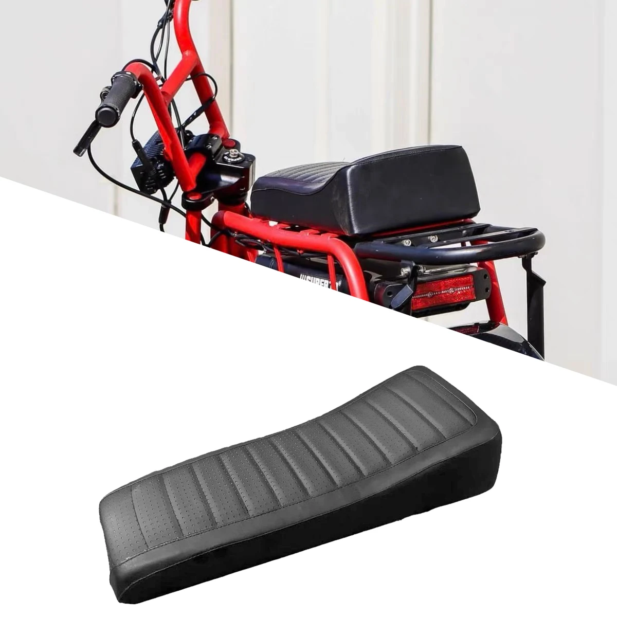 Original Extended Seat Cushion Super 73 Parts Flat Replacement Seat Fit For Super73 S1 S2