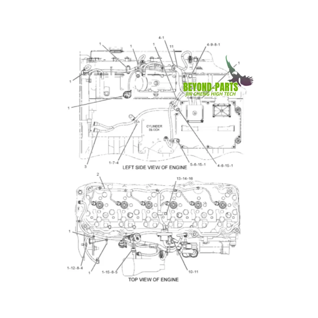 

336DL Wiring GP Electronic Control 330-6018