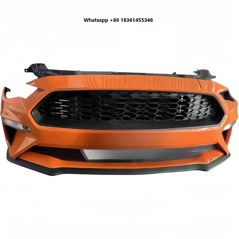 

For Mustang New Version 2.0T 3.0T 4.0T 5.0T High Quality ABS Plastic Front Bumper Lip Factory Production Car Parts