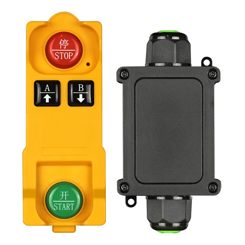 Industrial AC 110V 220V 240V  Waterproof Wireless Remote Control Switch System Transmitter Water Pump Lamp Green house 30A relay