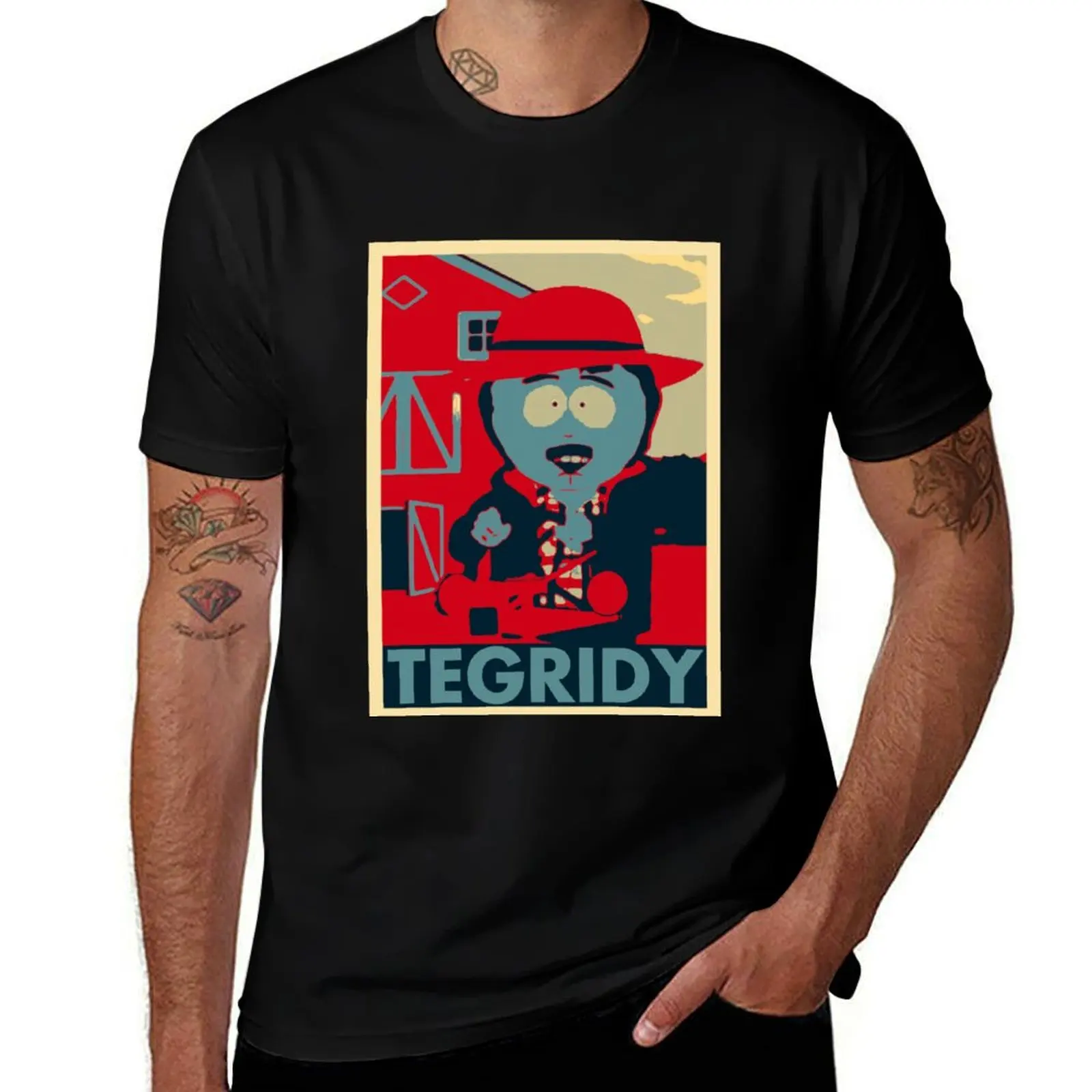 

Tegridy T-Shirt hippie clothes baggy shirts street wear oversized graphic tee mens big and tall t shirts