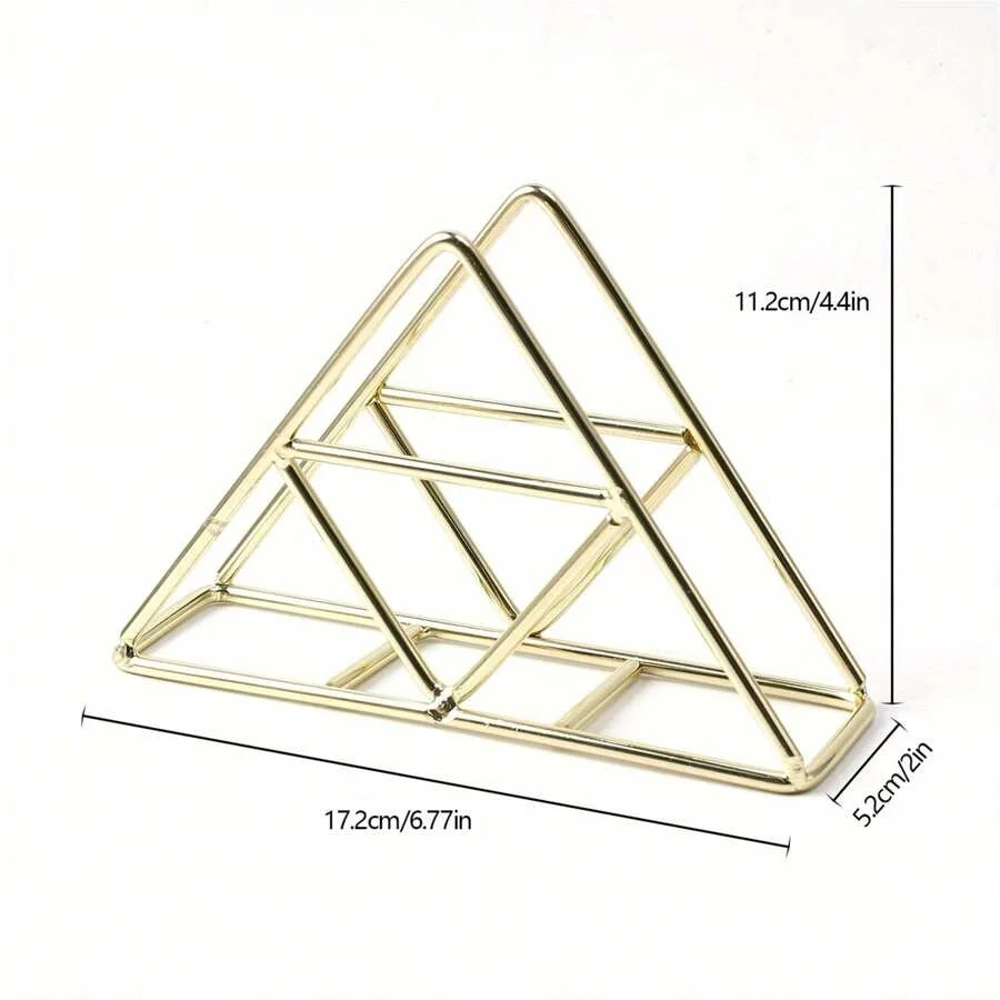 Stylish Modern Metal Napkin Holder For Bathroom And Kitchen - Table Accessory For Tissue Organizationhome Decor,School Supplies